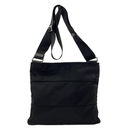 PRADA BT0715 Logo Hardware Shoulder Bag Nylon Ladies [Used]