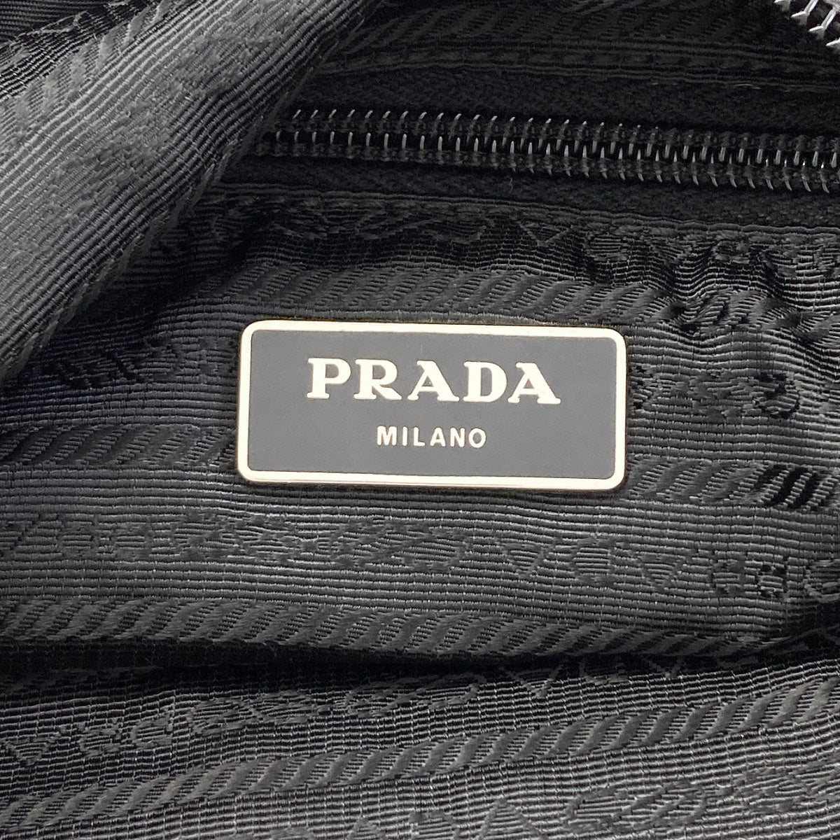 PRADA BT0715 Logo Hardware Shoulder Bag Nylon Ladies [Used]