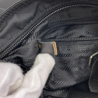 PRADA BT0715 Logo Hardware Shoulder Bag Nylon Ladies [Used]