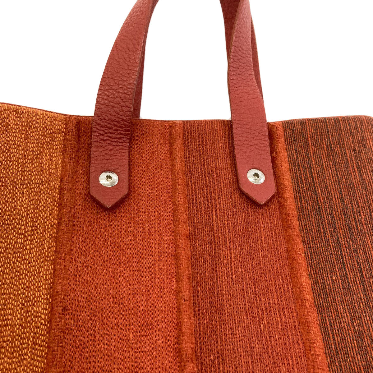 HERMES Amedaba PM Handbag Canvas Ladies [Used]