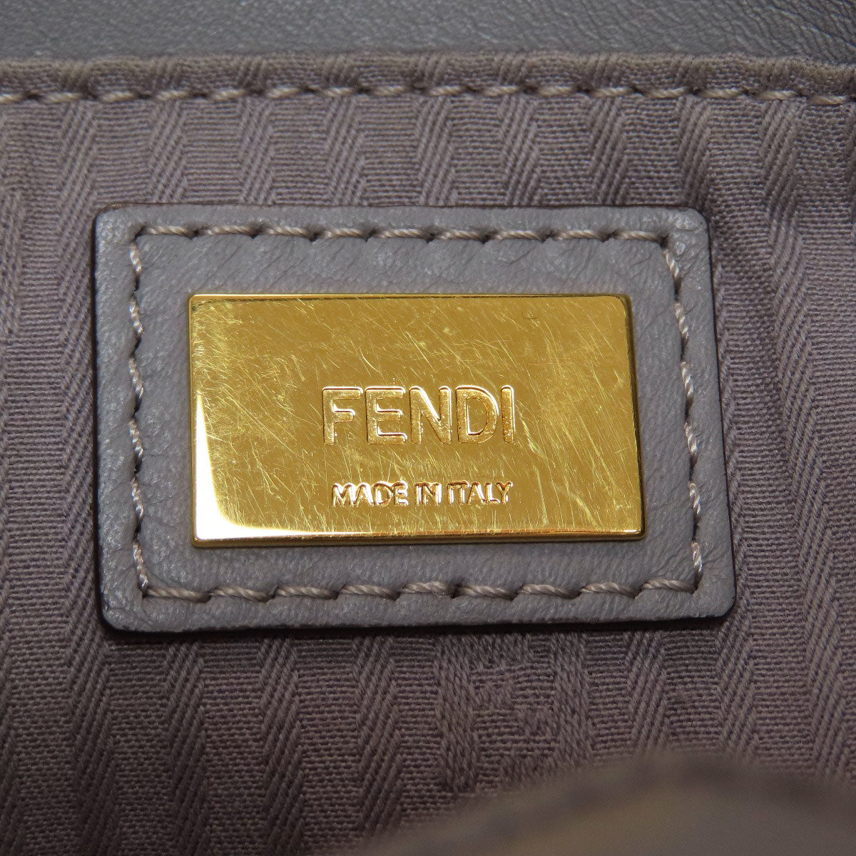 FENDI 2 Joule 2WAY Handbag Leather Ladies [Used]