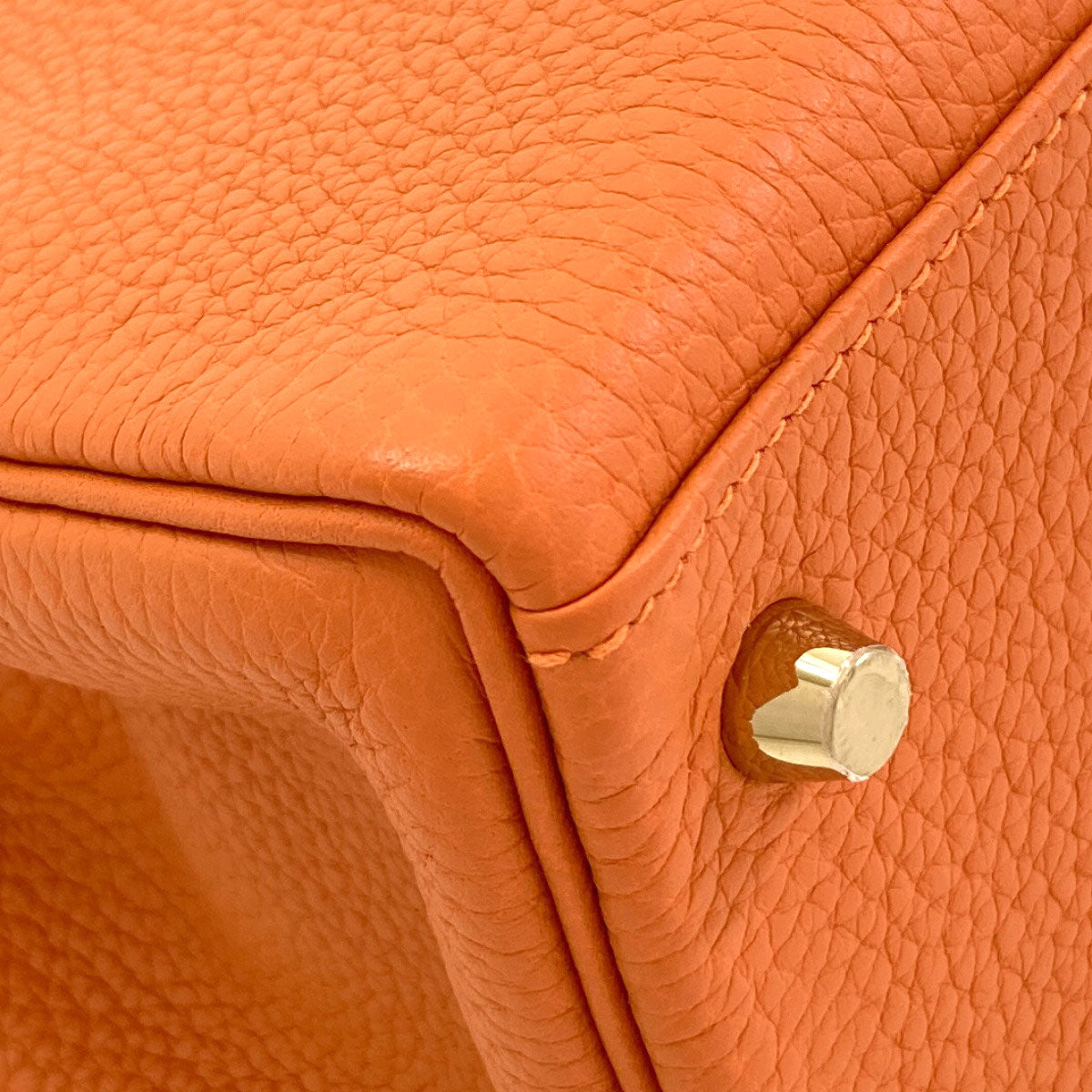 HERMES Kelly 28 Inner stitch GoldHardware Handbag Togo Ladies [Used]