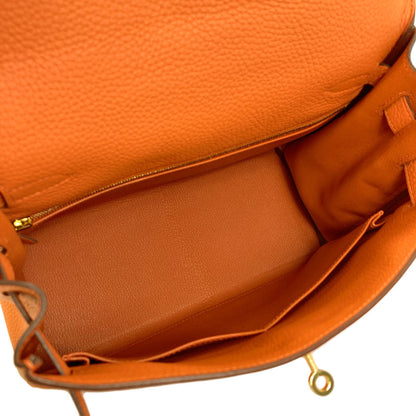 HERMES Kelly 28 Inner stitch GoldHardware Handbag Togo Ladies [Used]