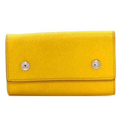 HERMES Serie Etui Cre 4 SilverHardware key holder Epsom Ladies [Used]