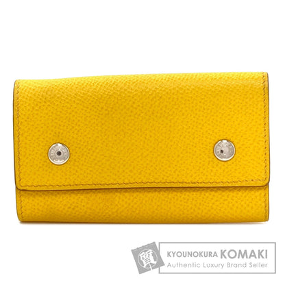 HERMES Serie Etui Cre 4 SilverHardware key holder Epsom Ladies [Used]