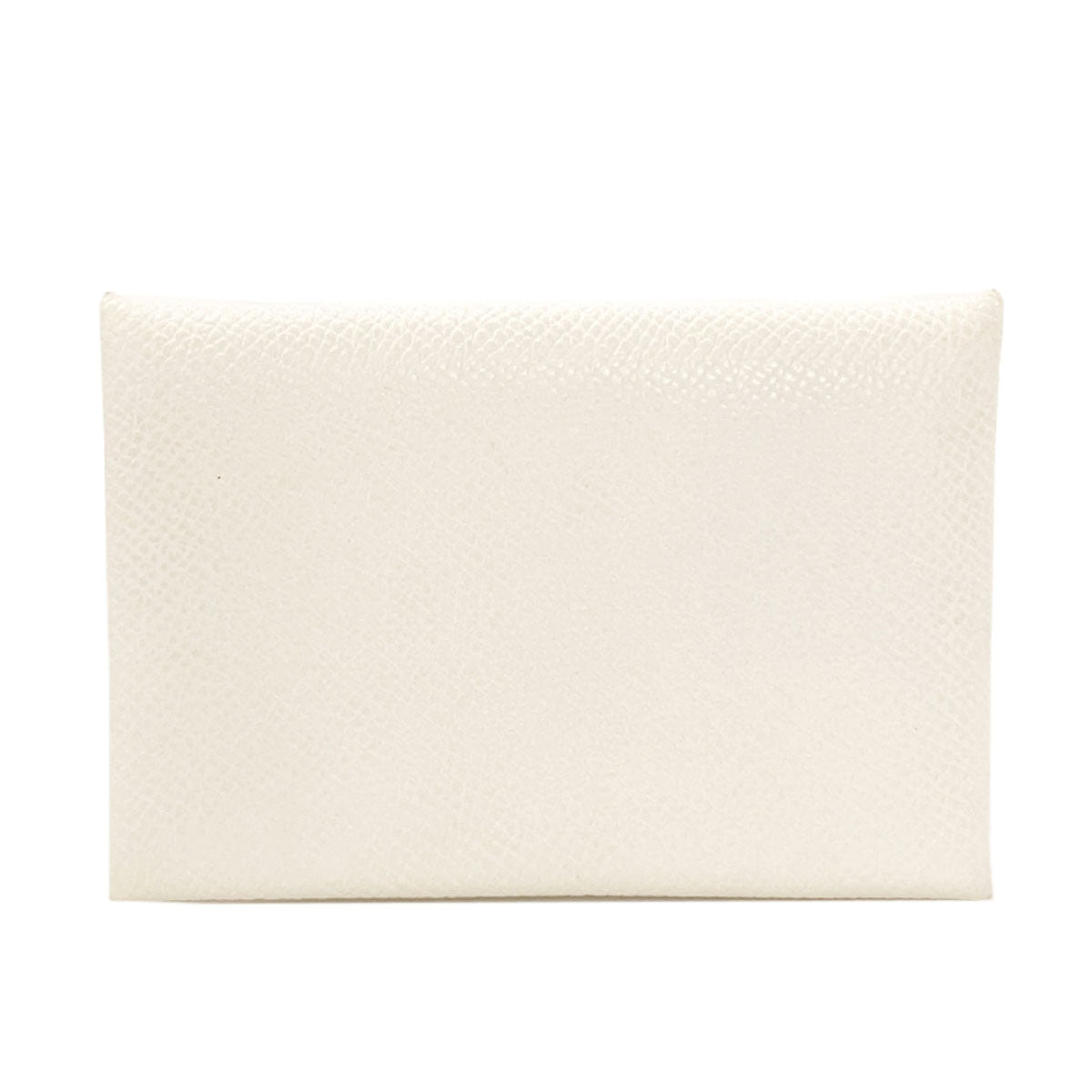 HERMES Calvi SilverHardware Card Case Epsom Ladies [Used]
