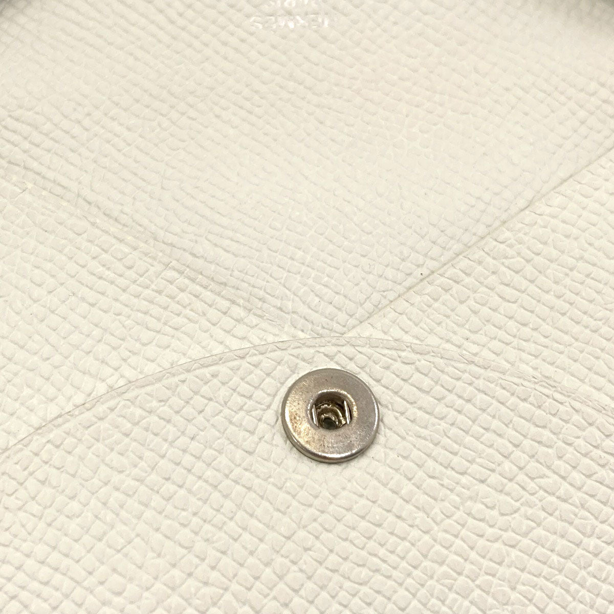 HERMES Calvi SilverHardware Card Case Epsom Ladies [Used]