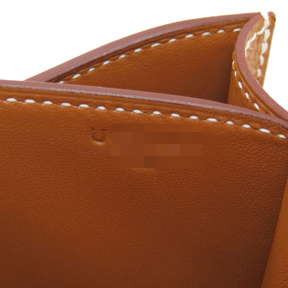 HERMES Constance Mini 18 Gold GoldHardware Shoulder Bag Epsom Ladies [Used]