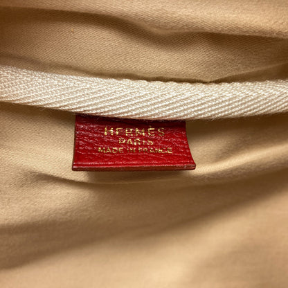 HERMES Victoria Gold Hardware Shoulder Bag Towar LeatherLadies [Used]