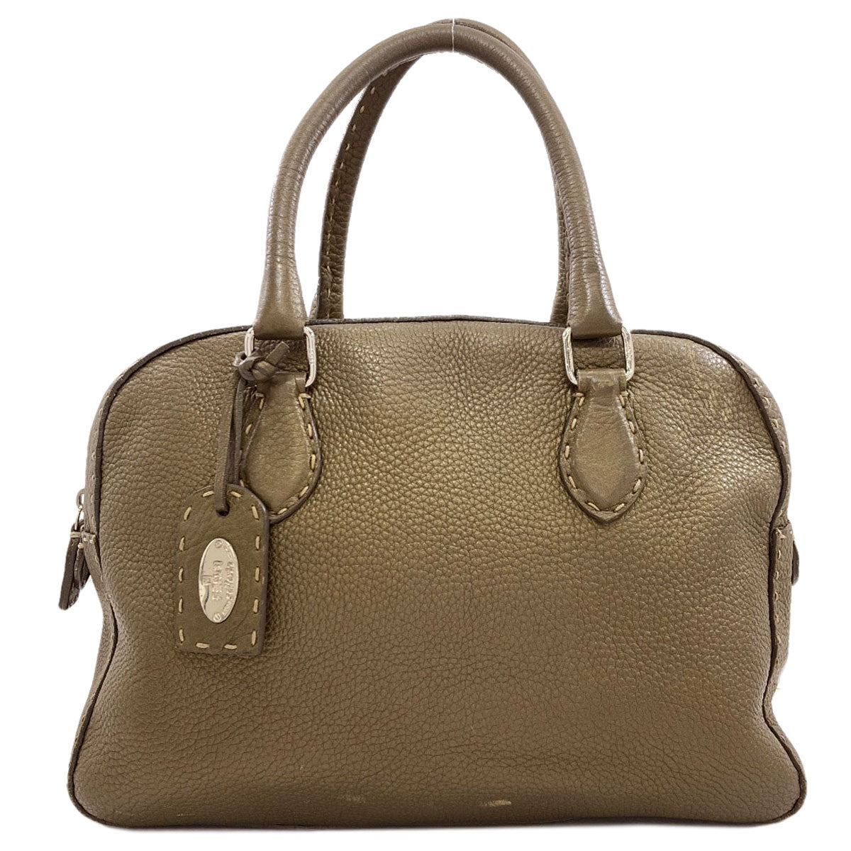 FENDI Celeria Handbag Leather Ladies [Used]
