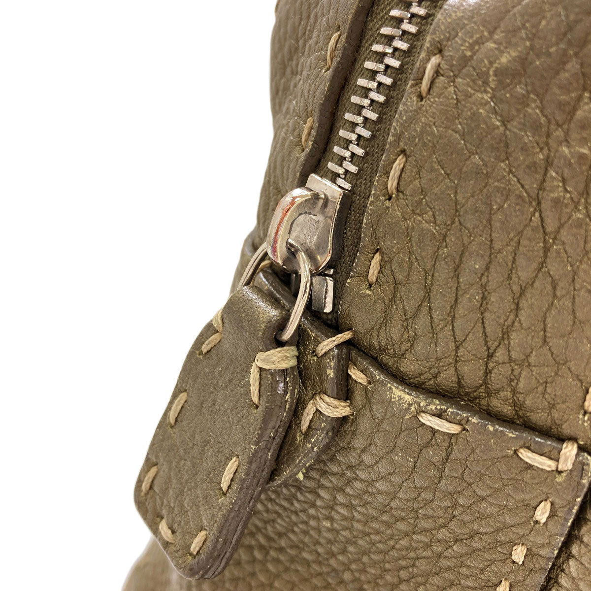 FENDI Celeria Handbag Leather Ladies [Used]