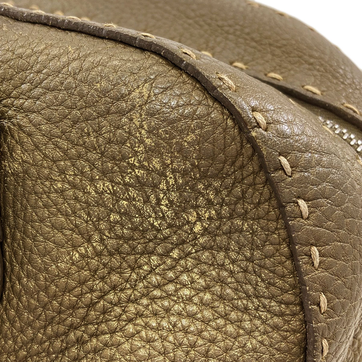 FENDI Celeria Handbag Leather Ladies [Used]
