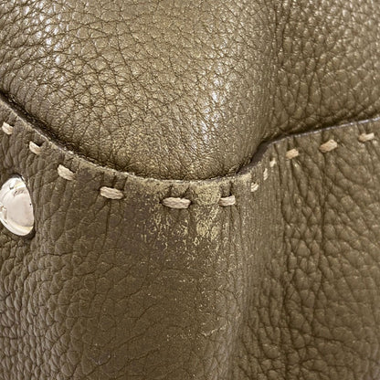 FENDI Celeria Handbag Leather Ladies [Used]