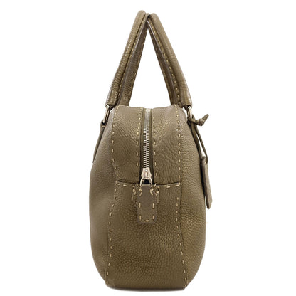 FENDI Celeria Handbag Leather Ladies [Used]