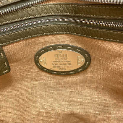 FENDI Celeria Handbag Leather Ladies [Used]