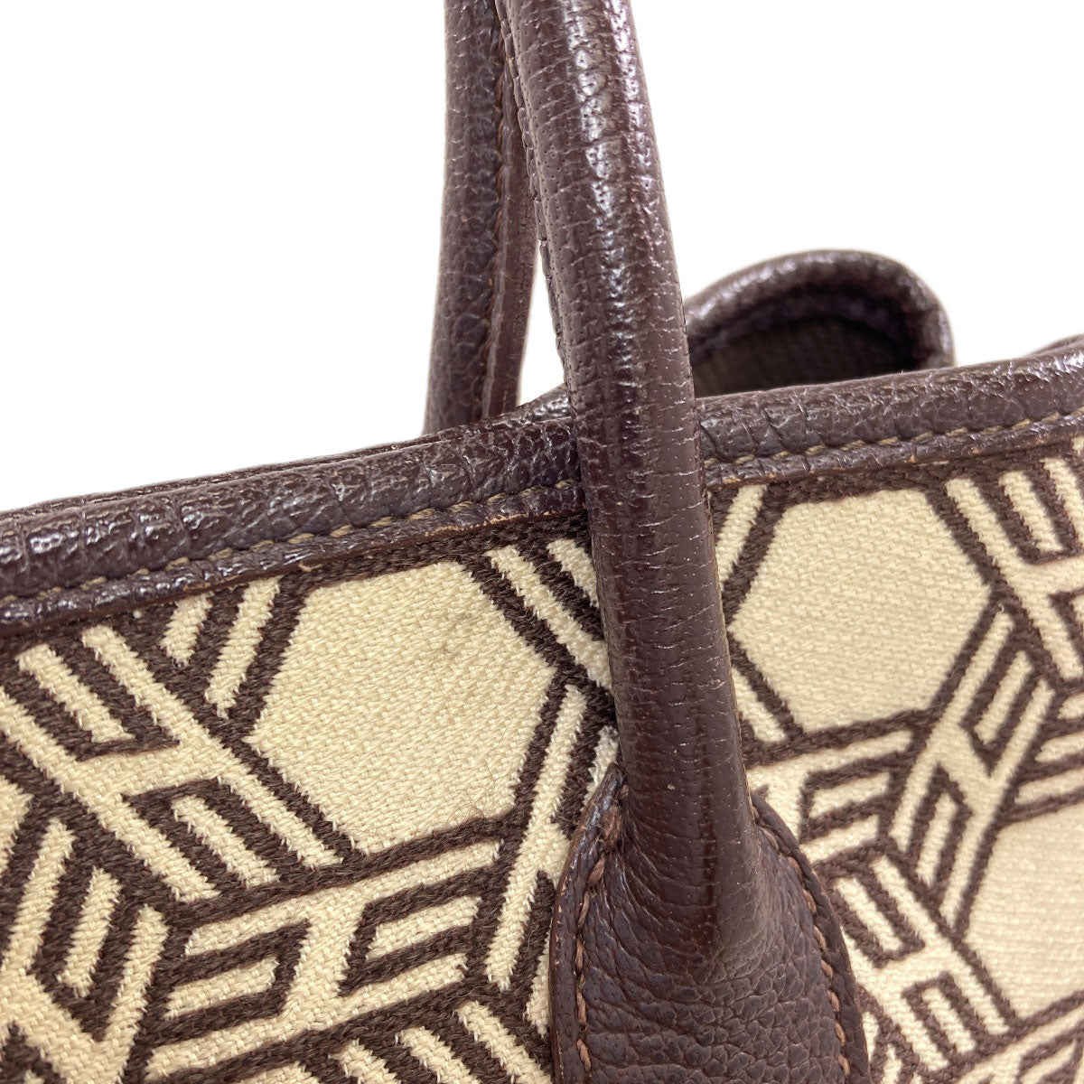 HERMES Garden Party TPM SilverHardware Handbag Towarso ash Ladies [Used]