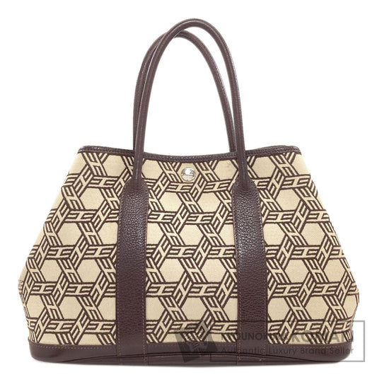 HERMES Garden Party TPM SilverHardware Handbag Towarso ash Ladies [Used]