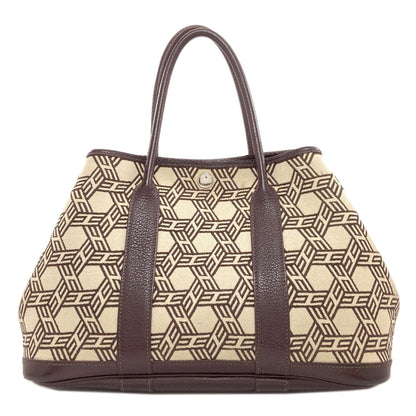 HERMES Garden Party TPM SilverHardware Handbag Towarso ash Ladies [Used]