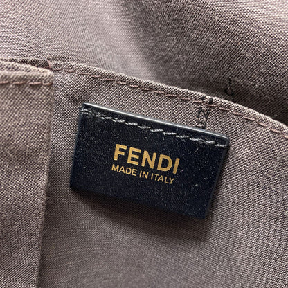 FENDI Chameleon 2WAY Tote Bag Calf Ladies [Used]
