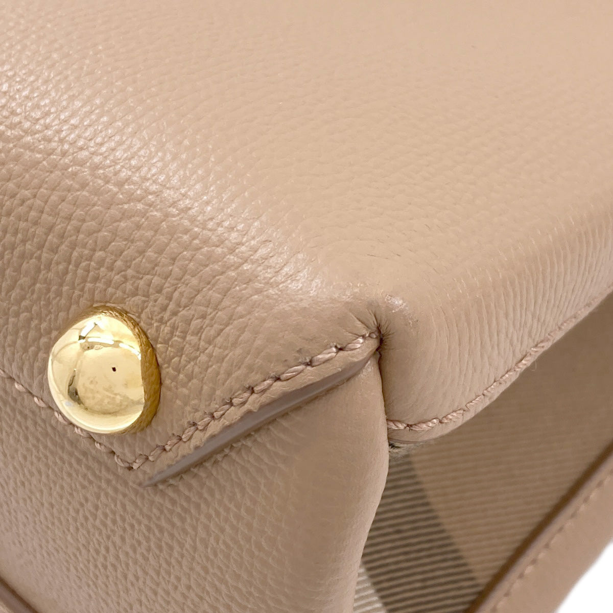 BURBERRY 2-Way Banner Handbag Calf Ladies [Used]