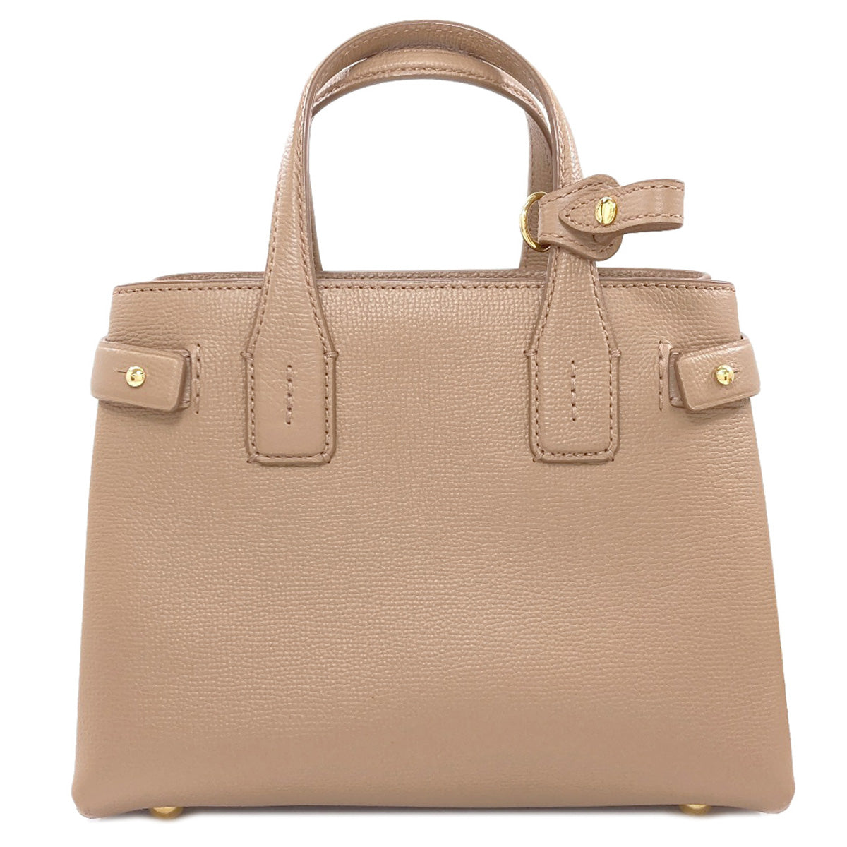 BURBERRY 2-Way Banner Handbag Calf Ladies [Used]