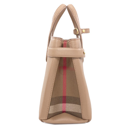 BURBERRY 2-Way Banner Handbag Calf Ladies [Used]