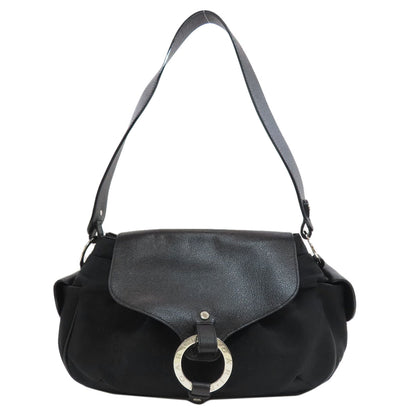 BVLGARI Logo mania Shoulder Bag Canvas Ladies [Used]