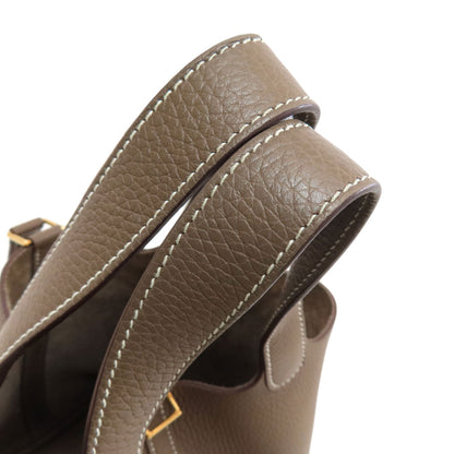HERMES Picotin Lock PM Etop GoldHardware Handbag Taurillon Clemence Ladies [Used]