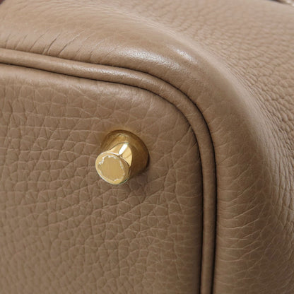 HERMES Picotin Lock PM Etop GoldHardware Handbag Taurillon Clemence Ladies [Used]