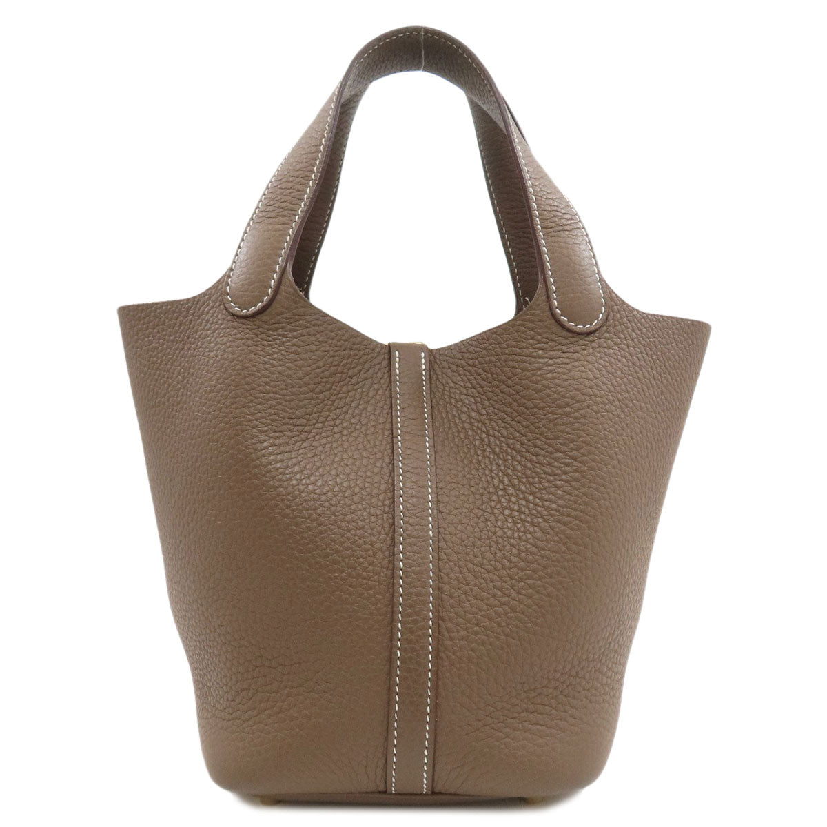HERMES Picotin Lock PM Etop GoldHardware Handbag Taurillon Clemence Ladies [Used]