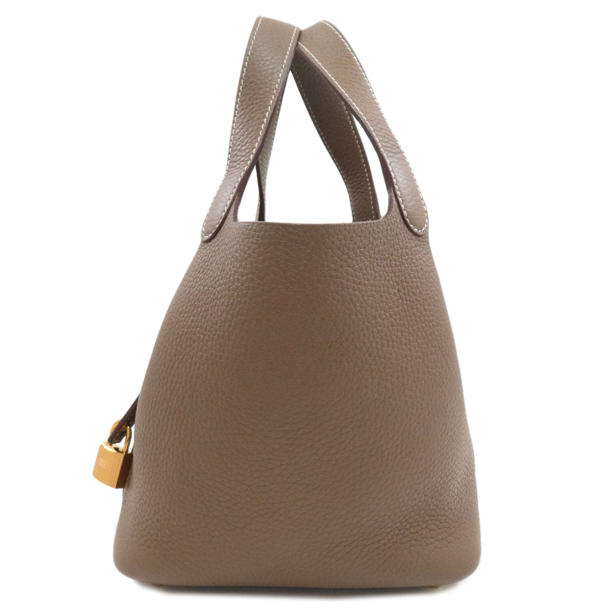 HERMES Picotin Lock PM Etop GoldHardware Handbag Taurillon Clemence Ladies [Used]
