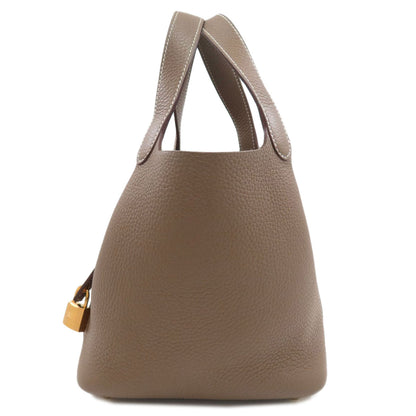 HERMES Picotin Lock PM Etop GoldHardware Handbag Taurillon Clemence Ladies [Used]