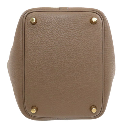 HERMES Picotin Lock PM Etop GoldHardware Handbag Taurillon Clemence Ladies [Used]