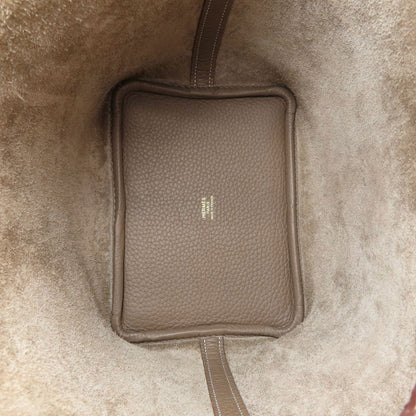 HERMES Picotin Lock PM Etop GoldHardware Handbag Taurillon Clemence Ladies [Used]