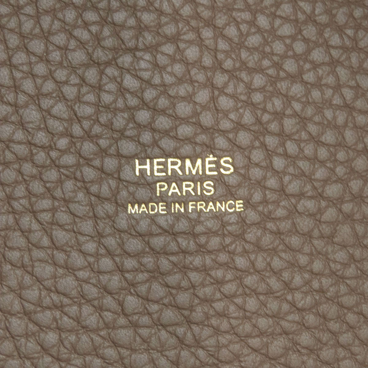 HERMES Picotin Lock PM Etop GoldHardware Handbag Taurillon Clemence Ladies [Used]
