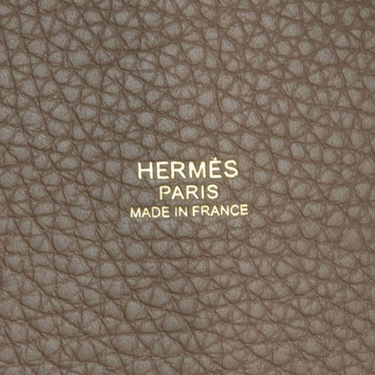 HERMES Picotin Lock PM Etop GoldHardware Handbag Taurillon Clemence Ladies [Used]