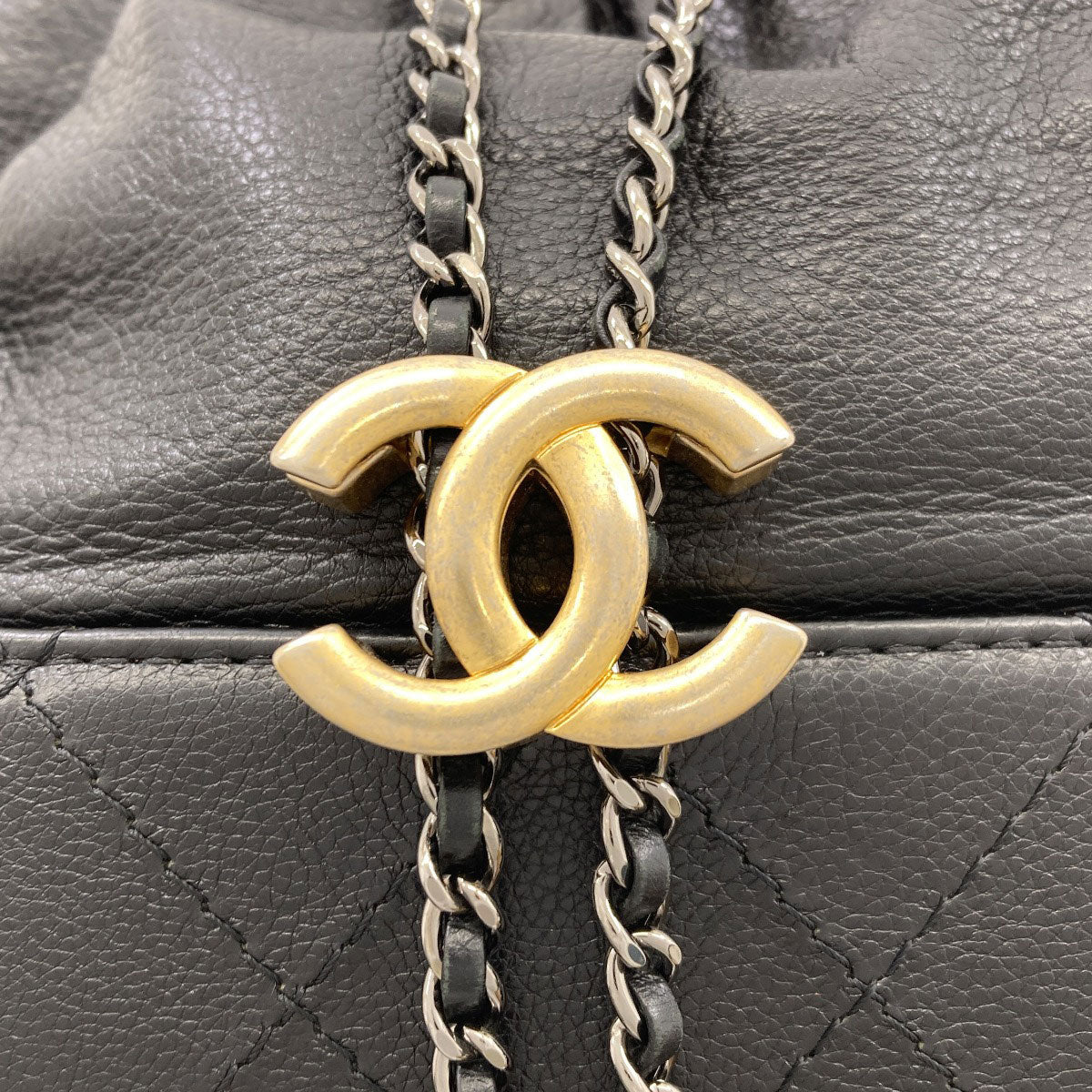 CHANEL Gabriel Matelasse Shoulder Bag Calf Ladies [Used]