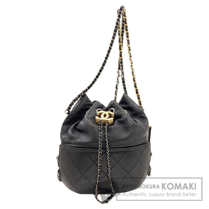CHANEL Gabriel Matelasse Shoulder Bag Calf Ladies [Used]