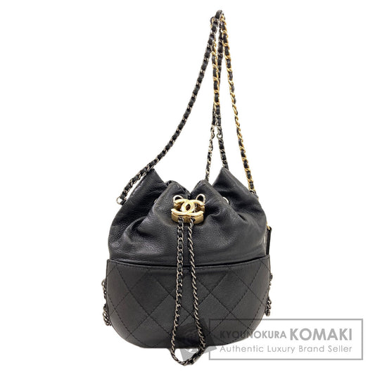 CHANEL Gabriel Matelasse Shoulder Bag Calf Ladies [Used]