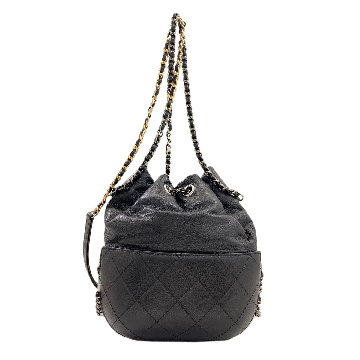 CHANEL Gabriel Matelasse Shoulder Bag Calf Ladies [Used]