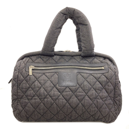 CHANEL Cococoon Tote Bag Denim Ladies [Used]