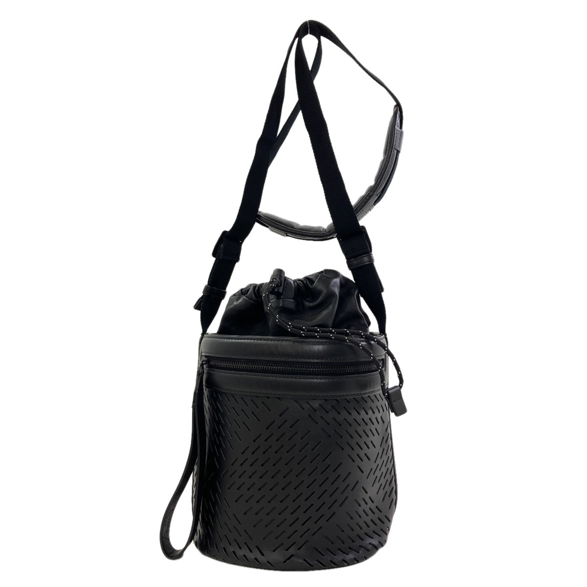 BOTTEGA VENETA Perforated Shoulder Bag Calf Ladies [Used]