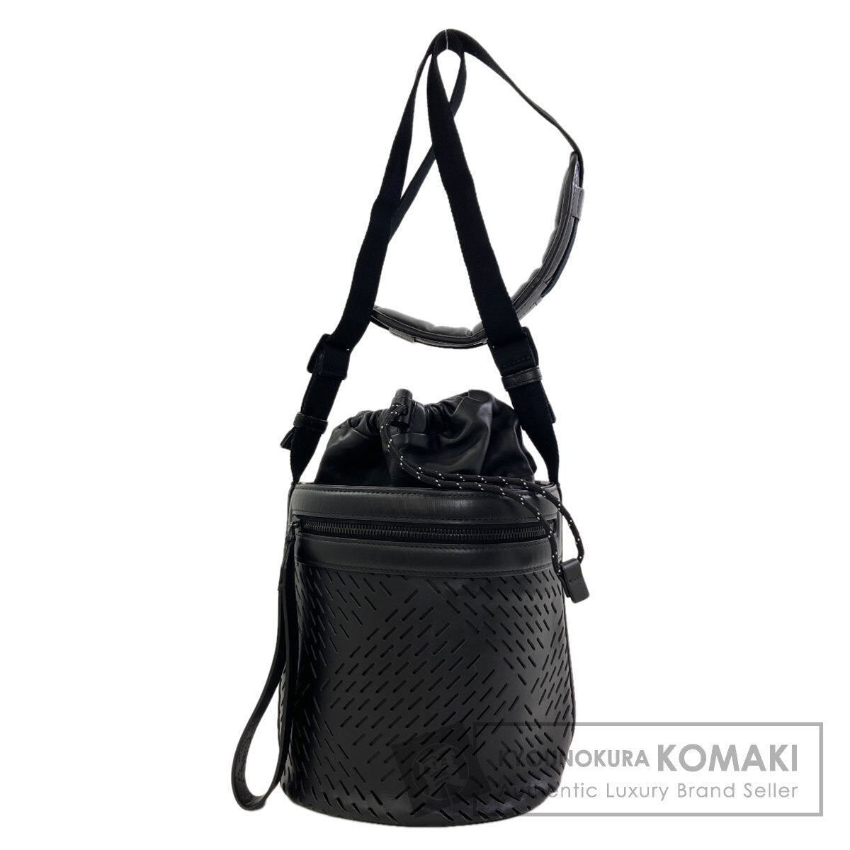 BOTTEGA VENETA Perforated Shoulder Bag Calf Ladies [Used]