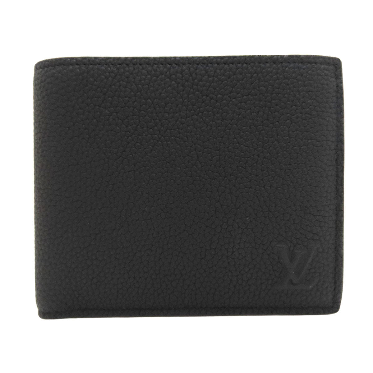 LOUIS VUITTON M25944 Portefeiulle Marco Aerogram Bifold Wallet with Coin Pocket Calf mens [Used]