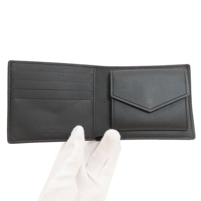 LOUIS VUITTON M25944 Portefeiulle Marco Aerogram Bifold Wallet with Coin Pocket Calf mens [Used]