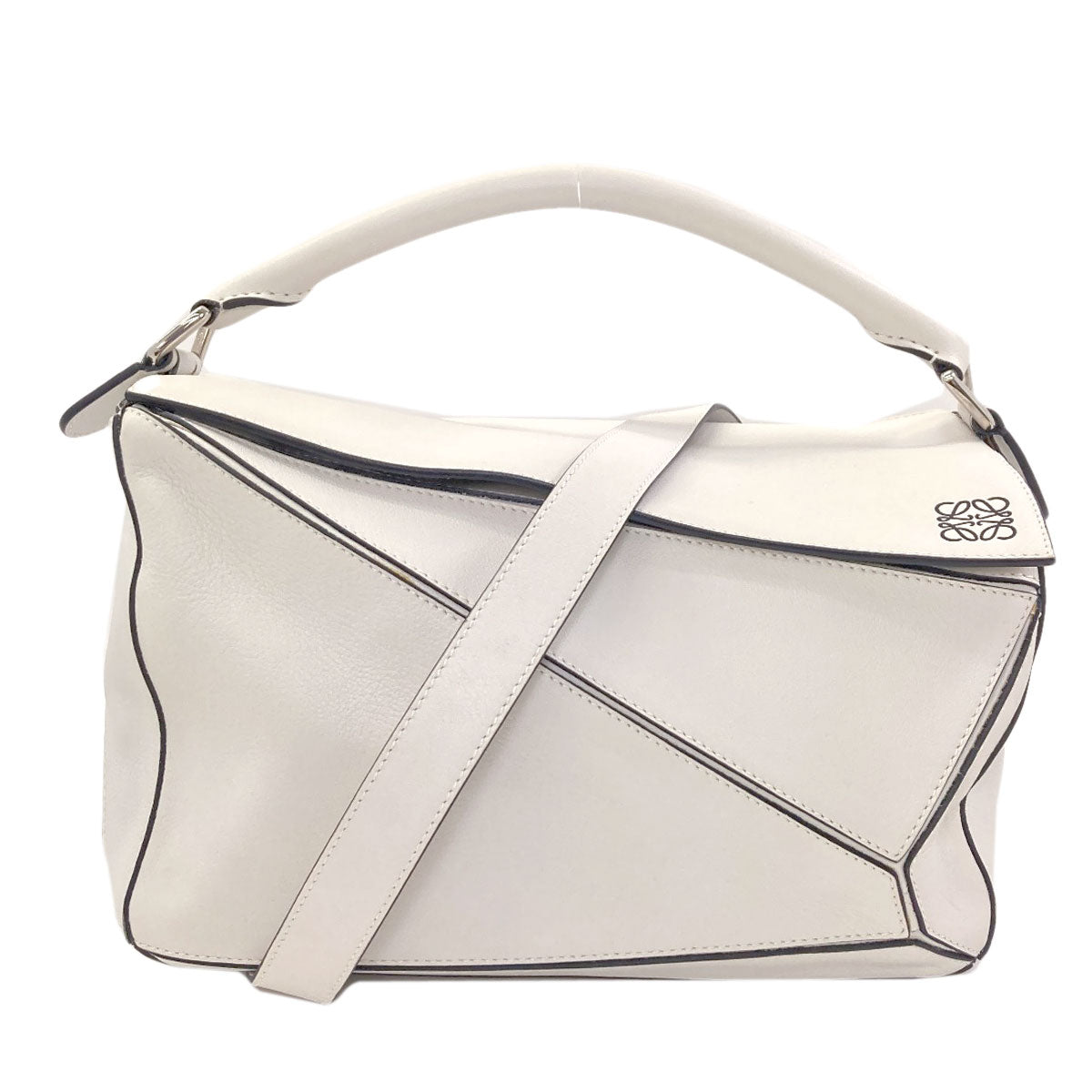 LOEWE Puzzle bag 2WAY Handbag Calf Ladies [Used]