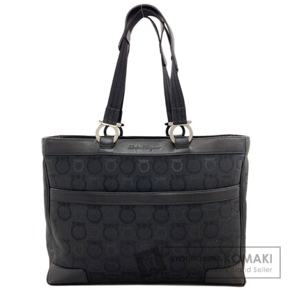 Salvatore Ferragamo GanciniHardware Tote Bag Canvas Ladies [Used]