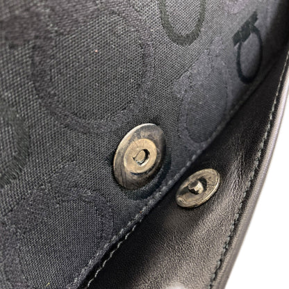 Salvatore Ferragamo GanciniHardware Tote Bag Canvas Ladies [Used]