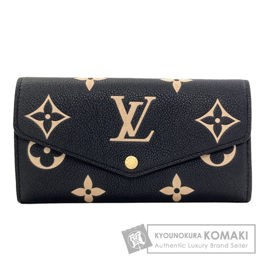 LOUIS VUITTON M80496 Portefeiulle Â· Sarah Long wallet (with coin pocket) Empreinte Ladies [Used]