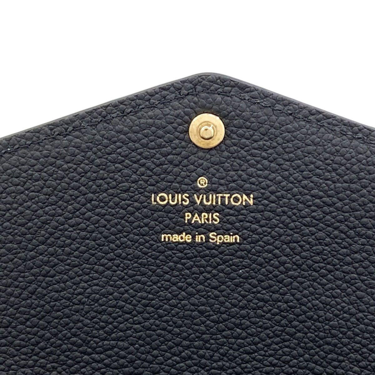 LOUIS VUITTON M80496 Portefeiulle Â· Sarah Long wallet (with coin pocket) Empreinte Ladies [Used]